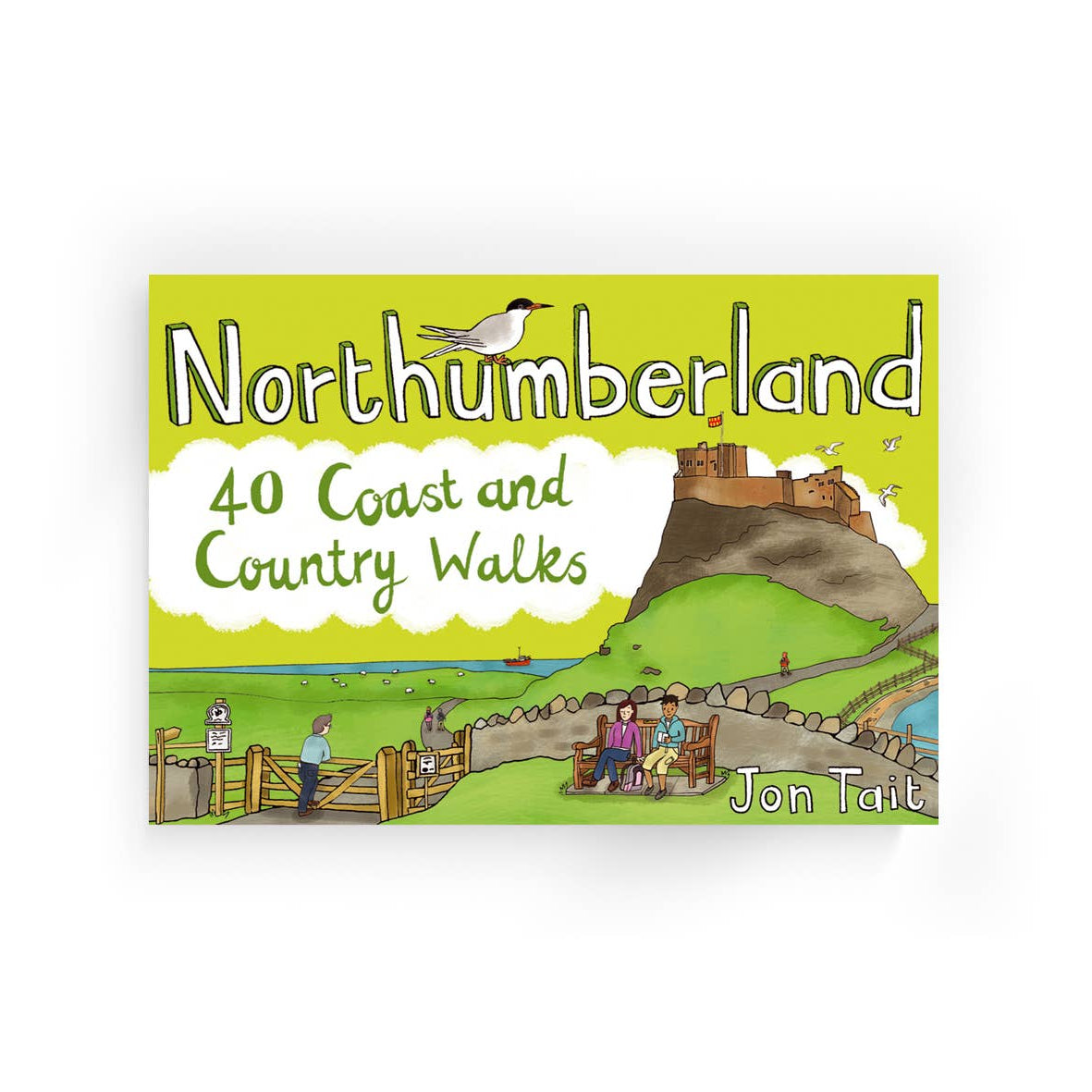 Northumberland: 40 Coast and Country Walks by penny black
