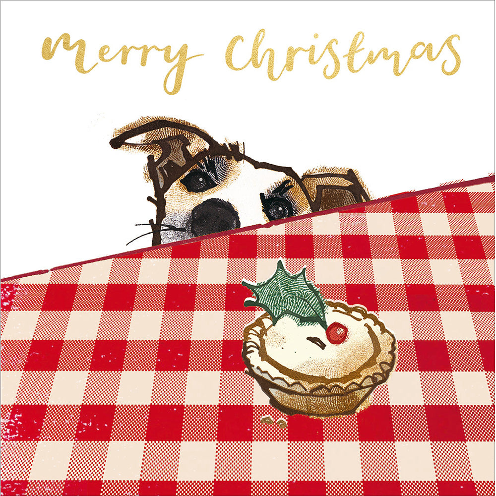 Festive Mischievious Dogs Box Of 10 Christmas Cards By Penny Black