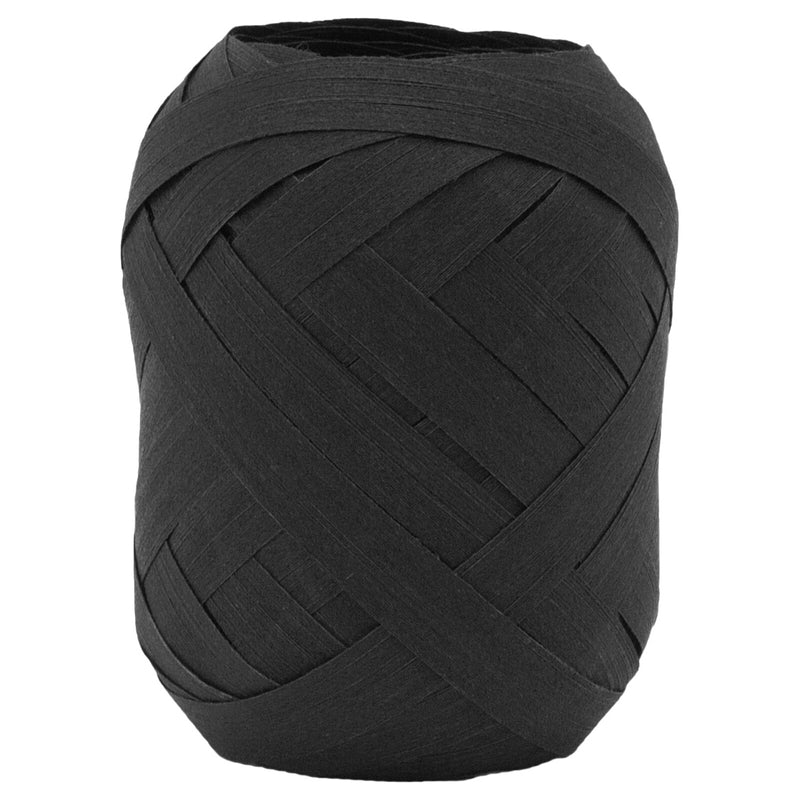 Go Green 10m Cotton Gift Ribbon Egg in black by penny black