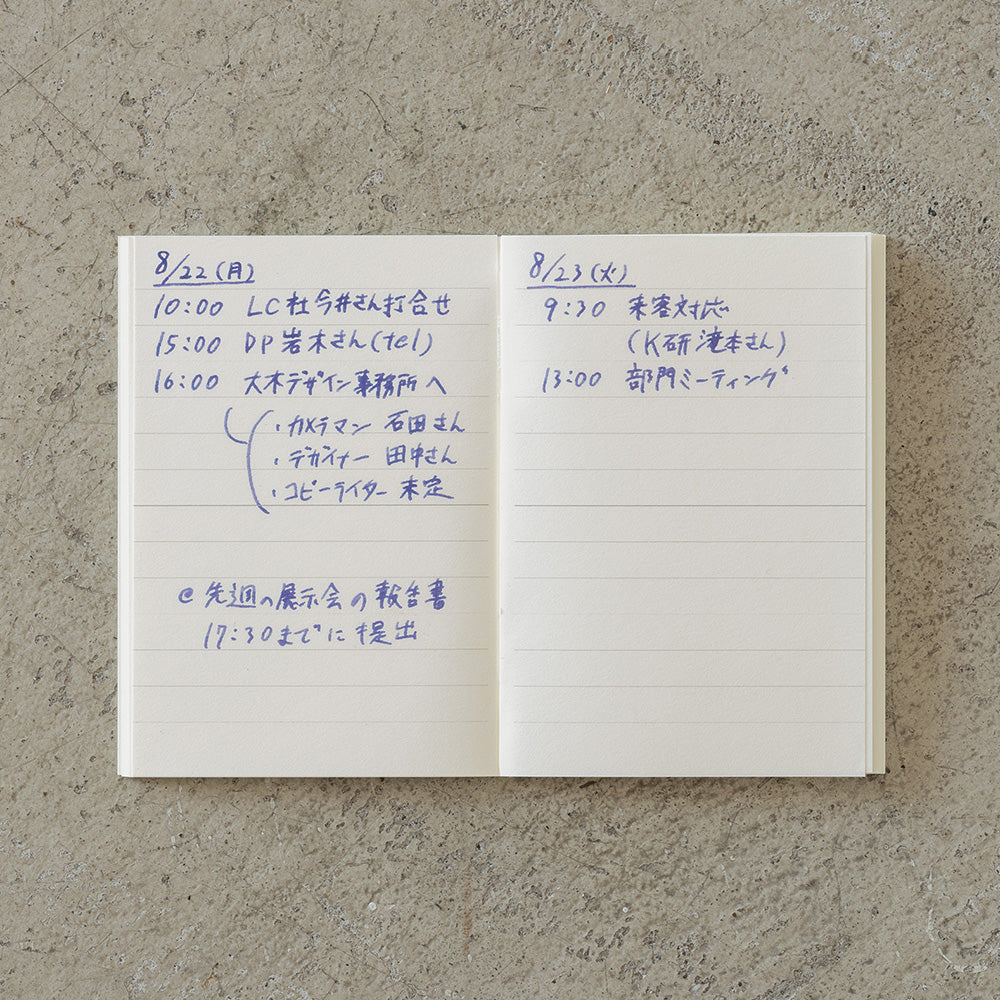 Midori MD Notebook Light - A7 - 3 Pack By Penny Black