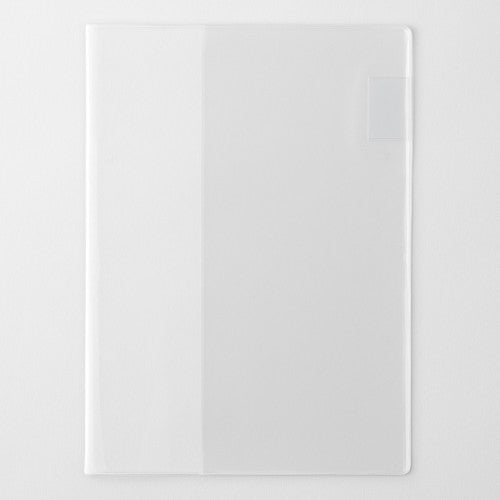 Midori MD Notebook Cover A5 Clear A by penny black showing clear cover only