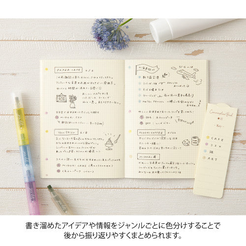 Midori Connecting Pen Join Dots - Pastel By Penny Black