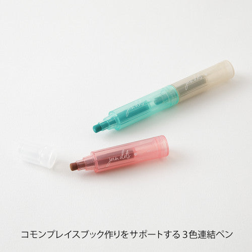 Midori Connecting Pen Join Dots - Milky By Penny Black