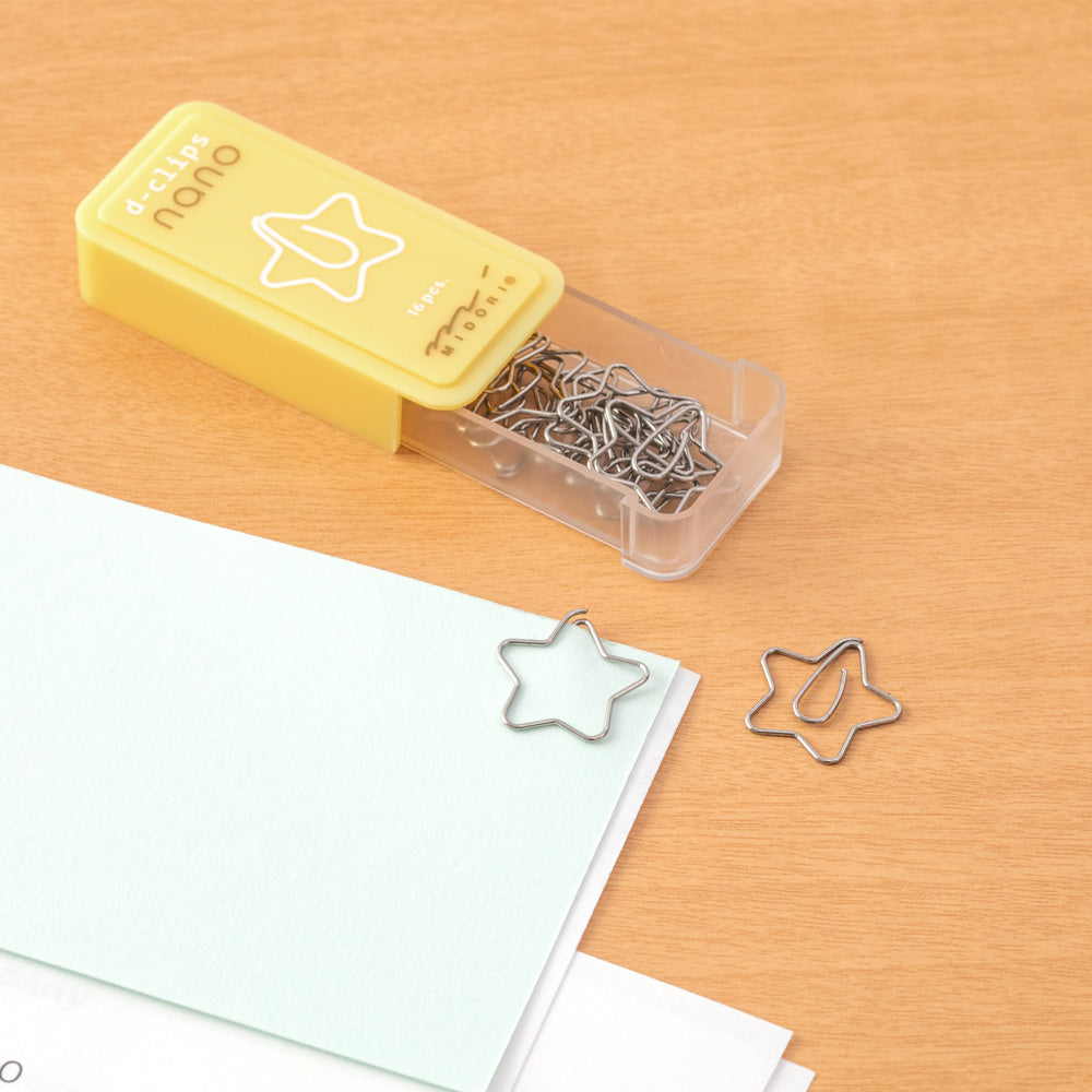 Midori D-Clips Nano Japanese Paper Clips By Penny Black