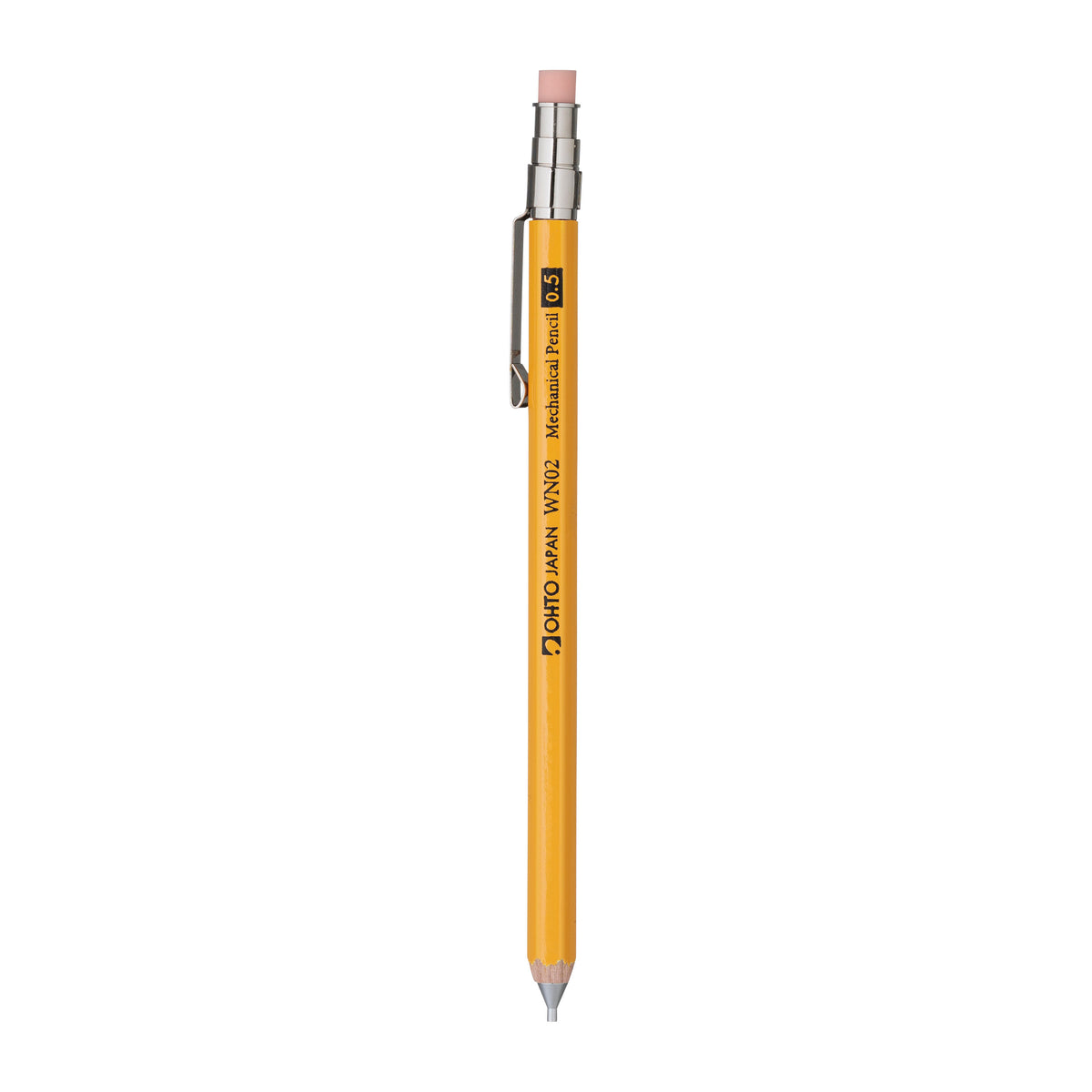 Ohto Wooden Mechanical Mini Pencil 0.5mm By Penny Black