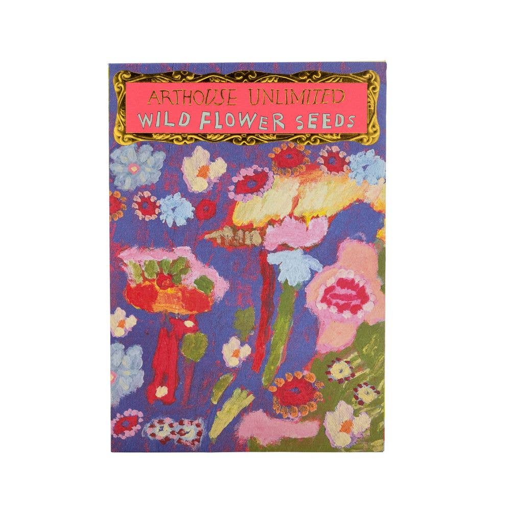 Some Flowers are Different Wildflower Seed Packet by arthouse unlimited at penny black