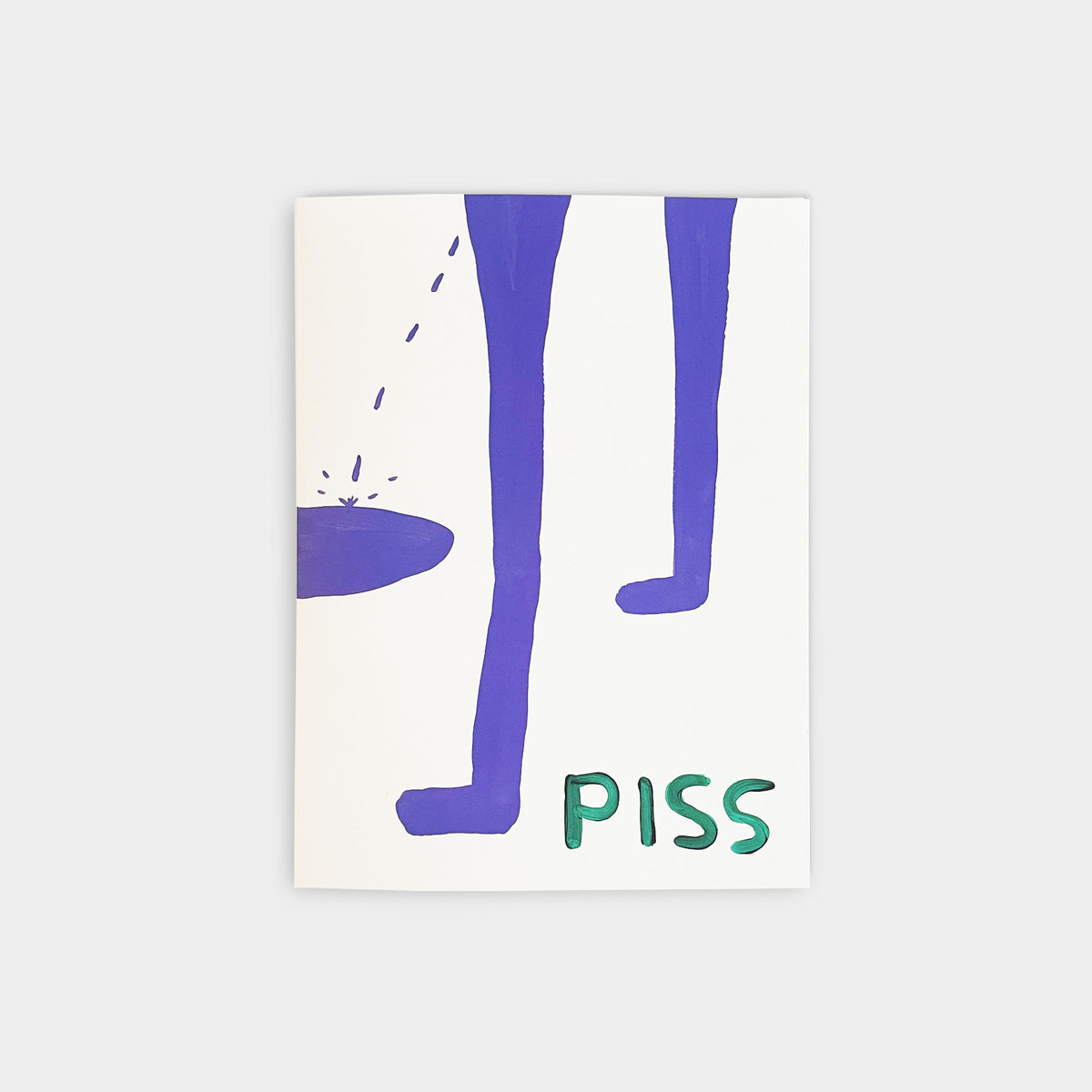 David Shrigley Piss Musical Card By Penny Black