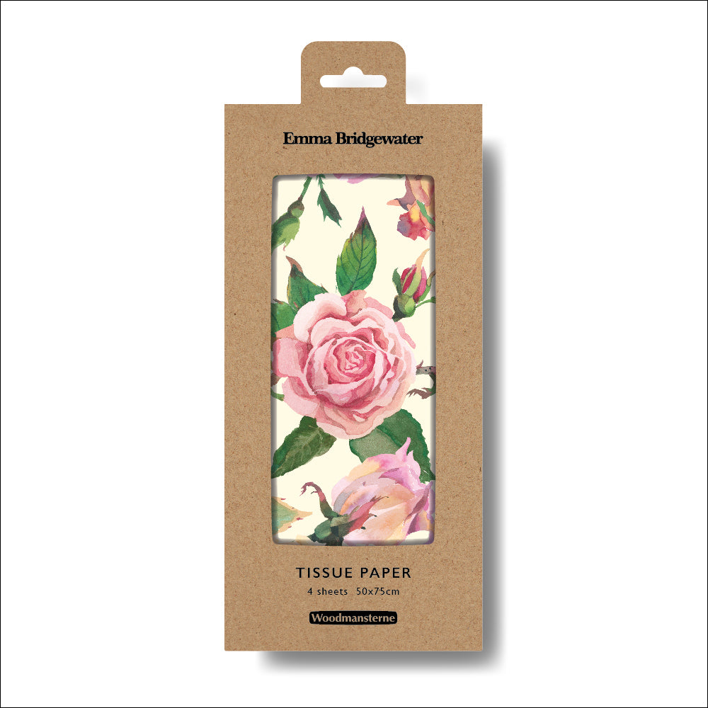 Emma Bridgewater Pink Roses Tissue Paper Pack By Penny Black