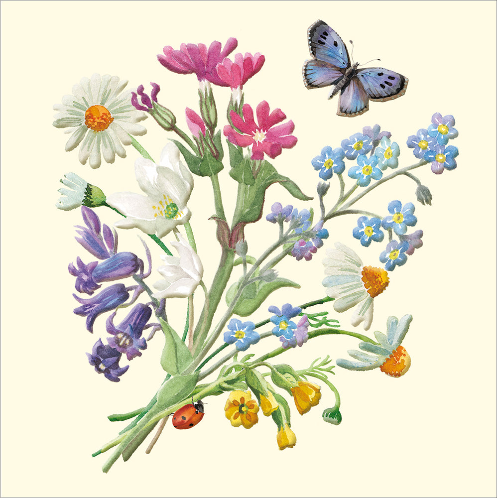 Wildflowers And Ladybird Card at Penny Black