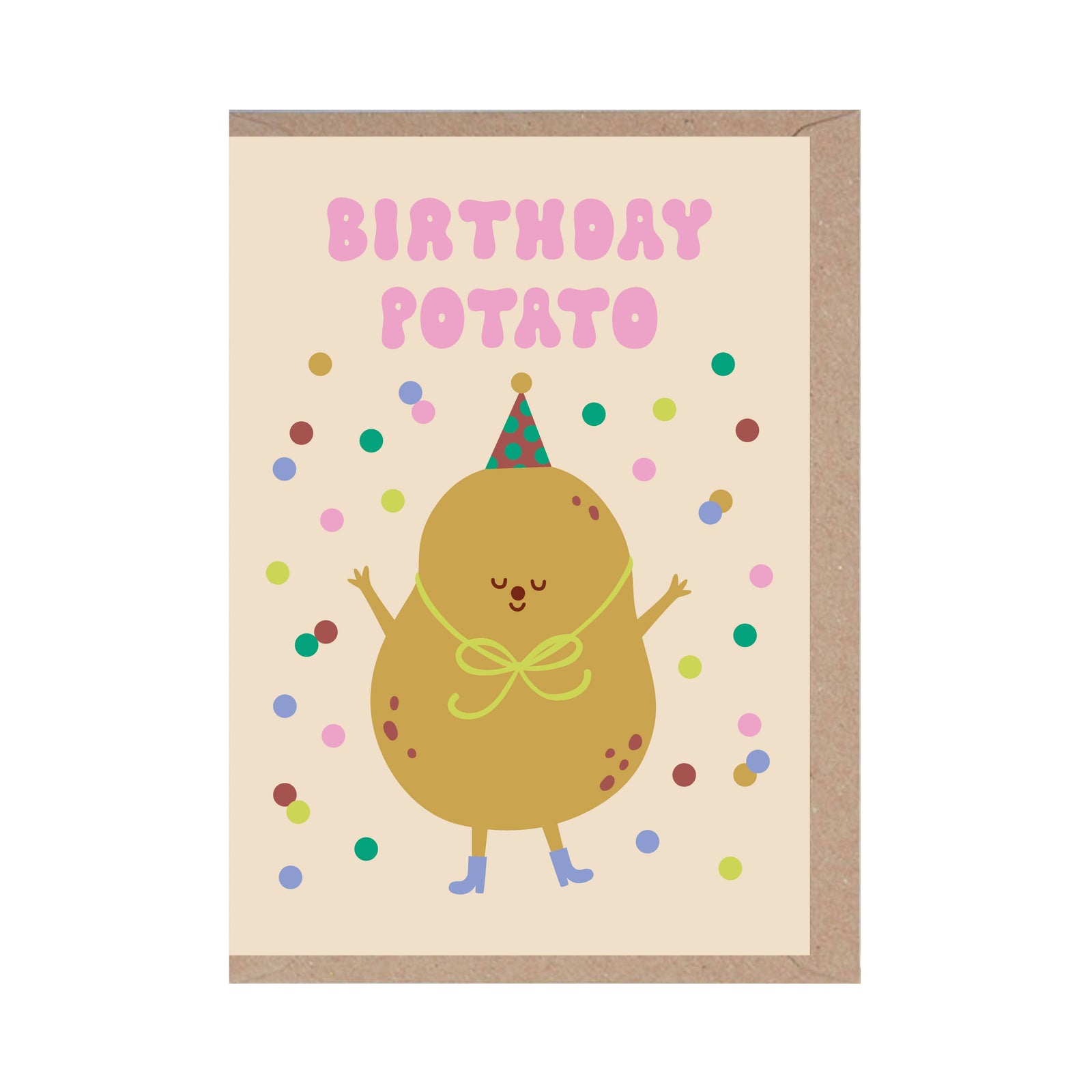 Birthday Potato Funny Card by penny black