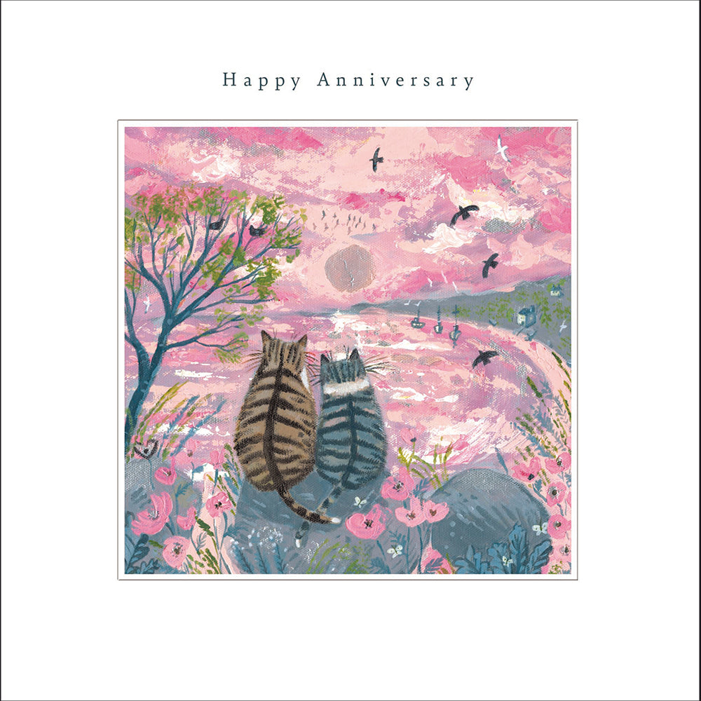 Purrr-Fect Together Cat Couple Anniversary Card from Penny Black