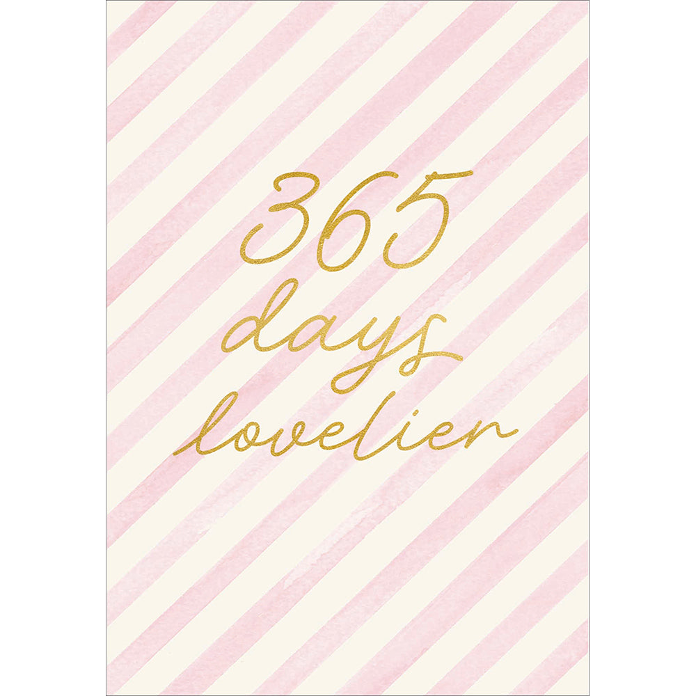 365 Days Lovelier Birthday Card from Penny Black