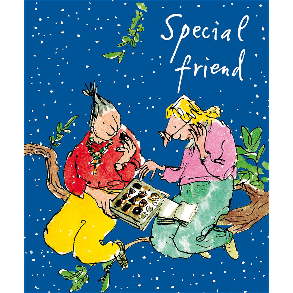 Quentin Blake Special Friend Christmas Selection Box Card By Penny Black