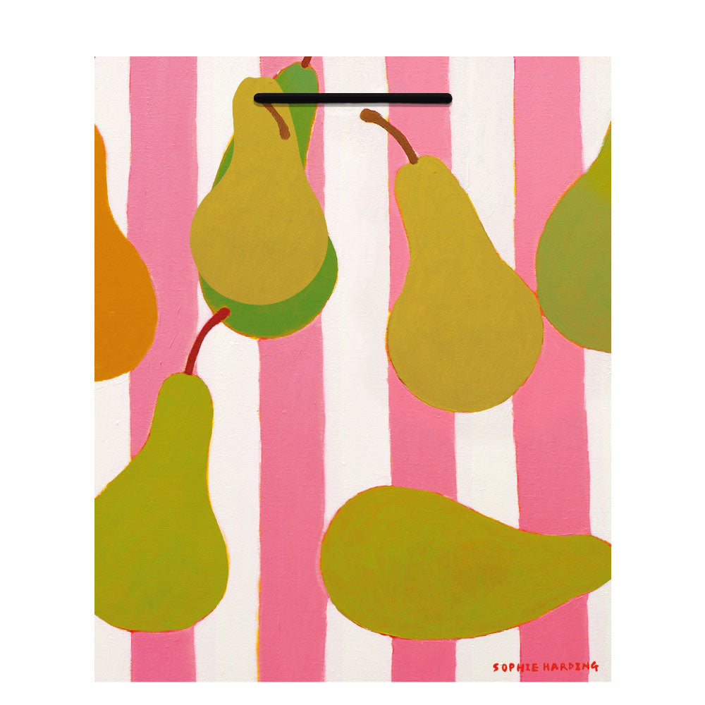 Sophie Harding Pears Large Gift Bag | Penny Black