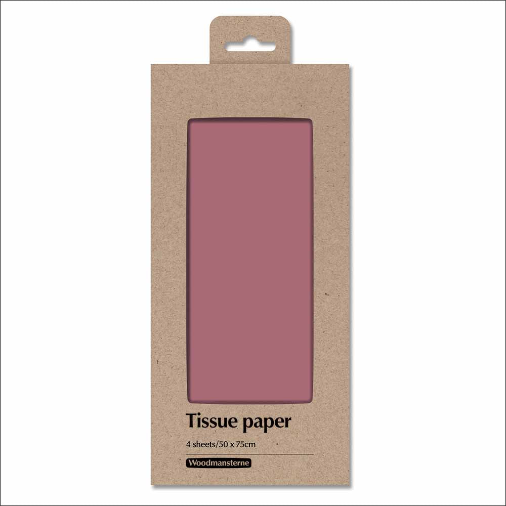 Classic Pink Tissue Paper Pack - 4 Sheets | Penny Black