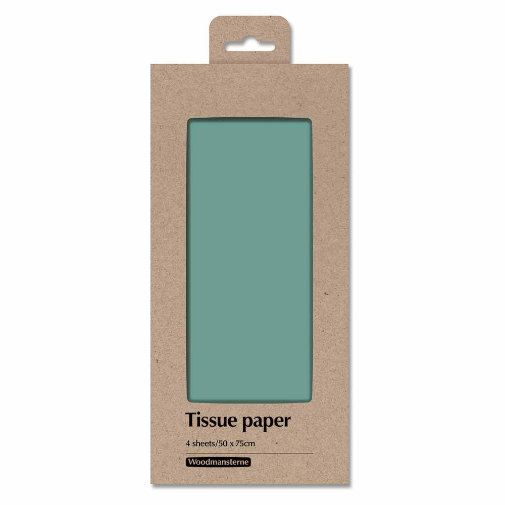 Classic Green Tissue Paper Pack - 4 Sheets | Penny Black