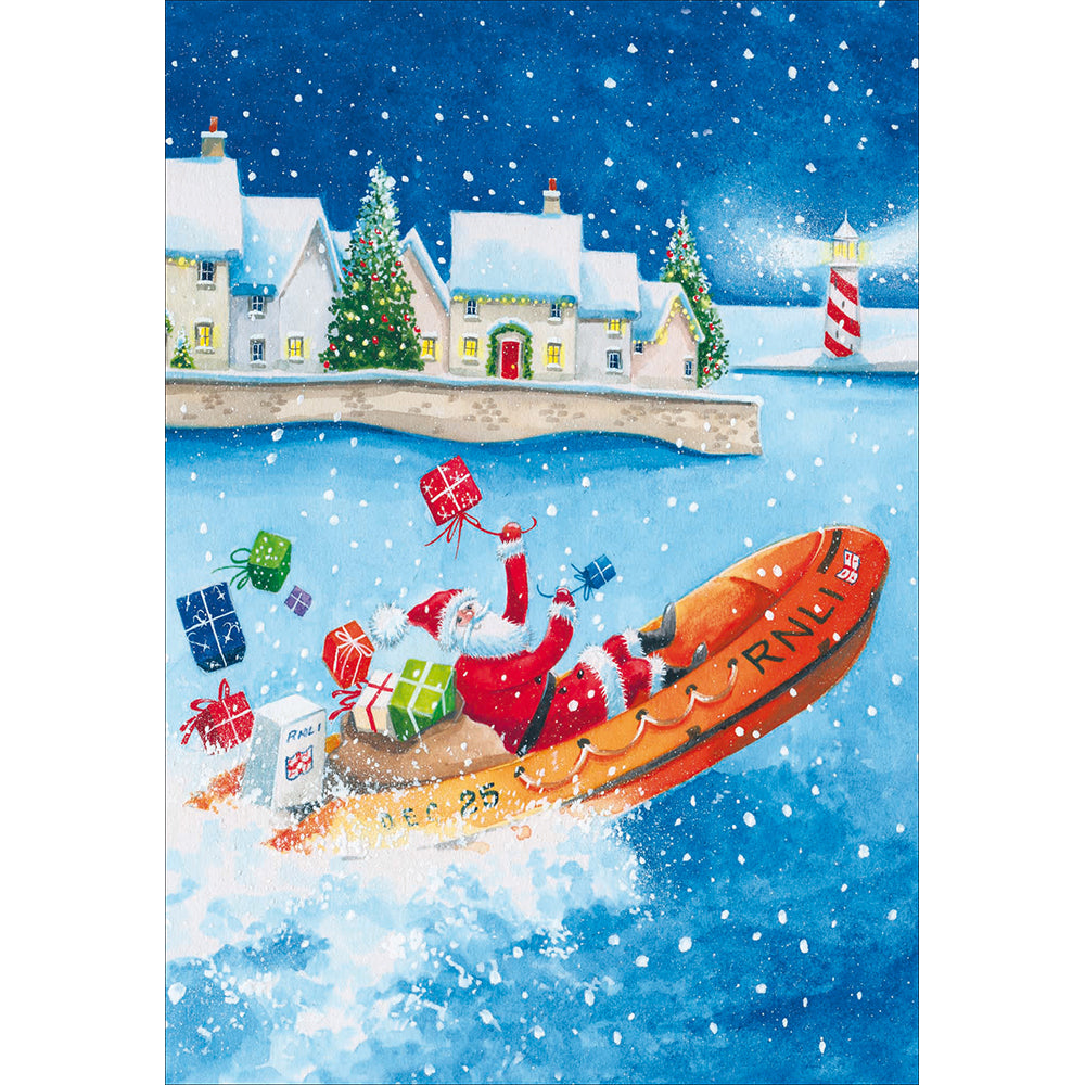 RNLI Lifeboats Charity Christmas Card Box Of 20 - 2026 By Penny Black