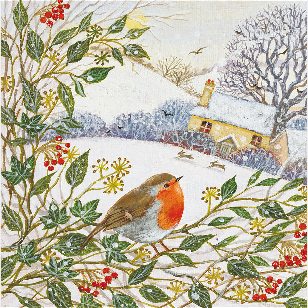 RSPB Charity Christmas Card Box Of 20 - 2026 By Penny Black