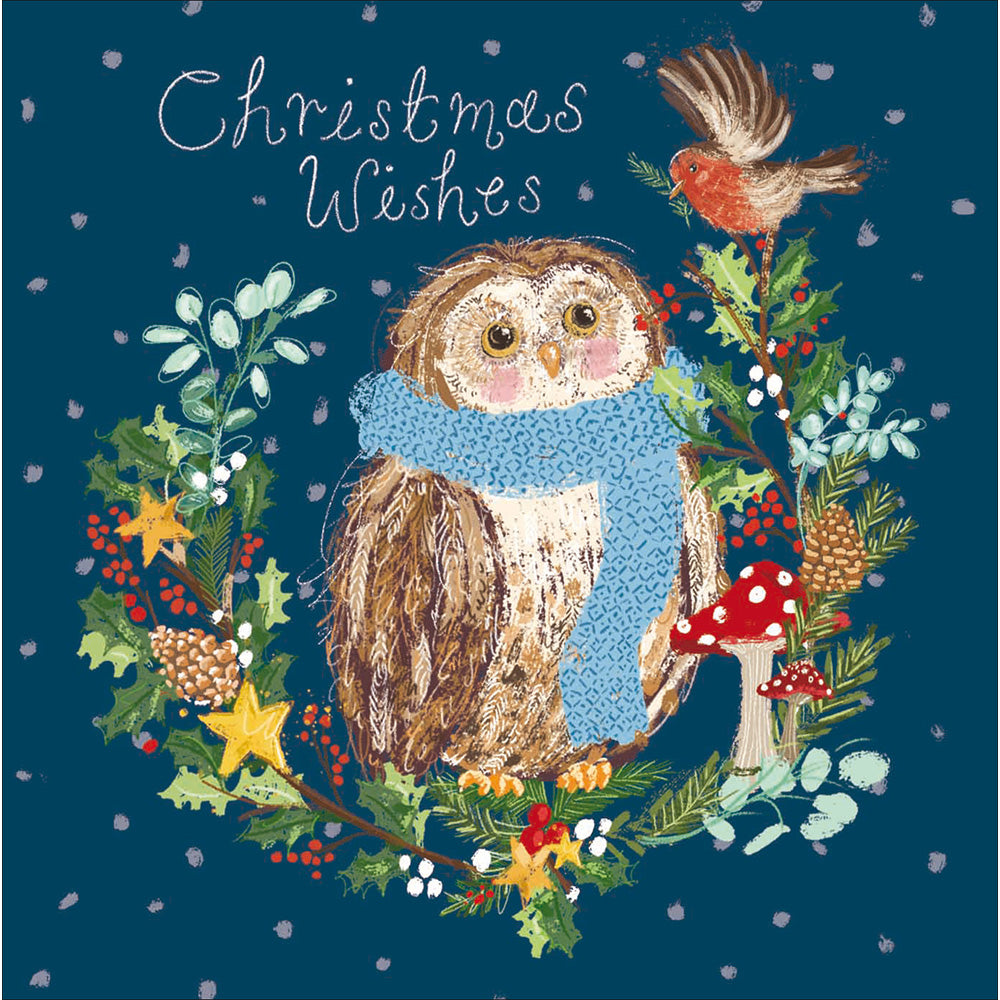 Greenfingers Charity Christmas Card Box Of 20 - 2026 By Penny Black