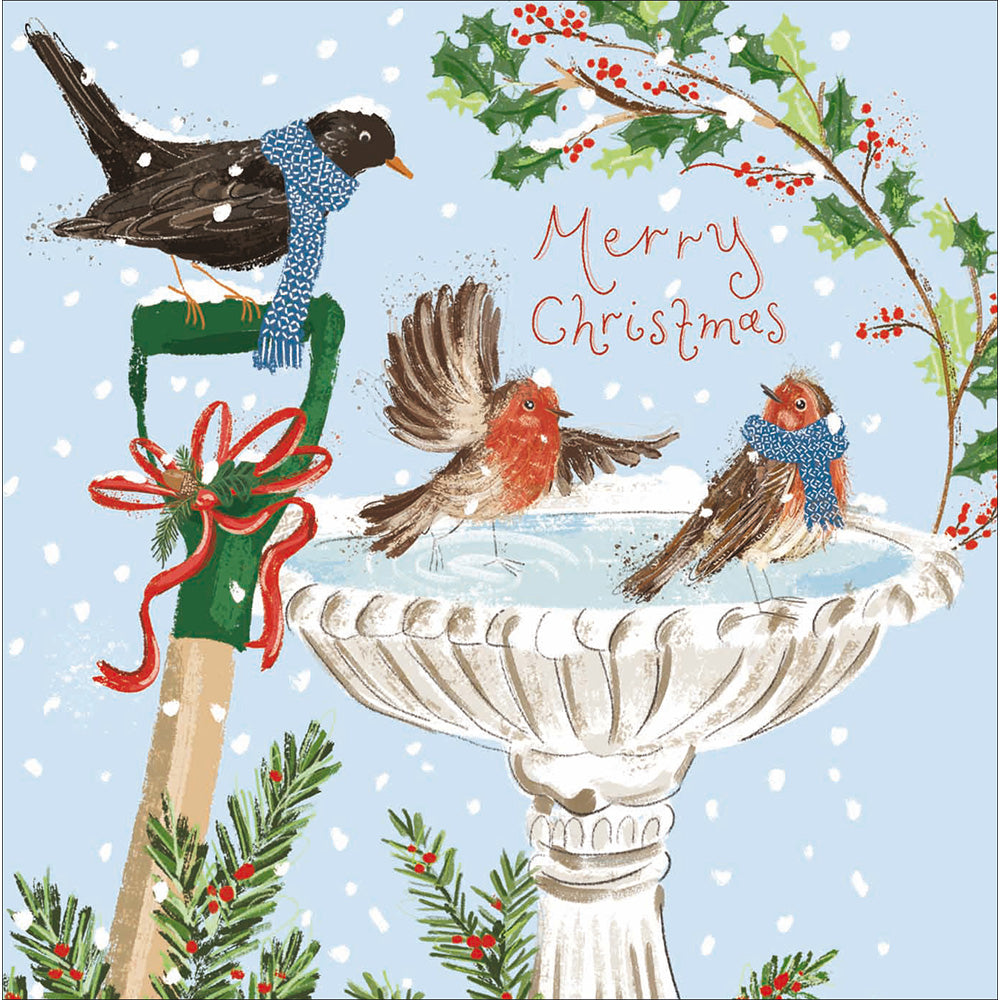 Greenfingers Charity Christmas Card Box Of 20 - 2026 By Penny Black