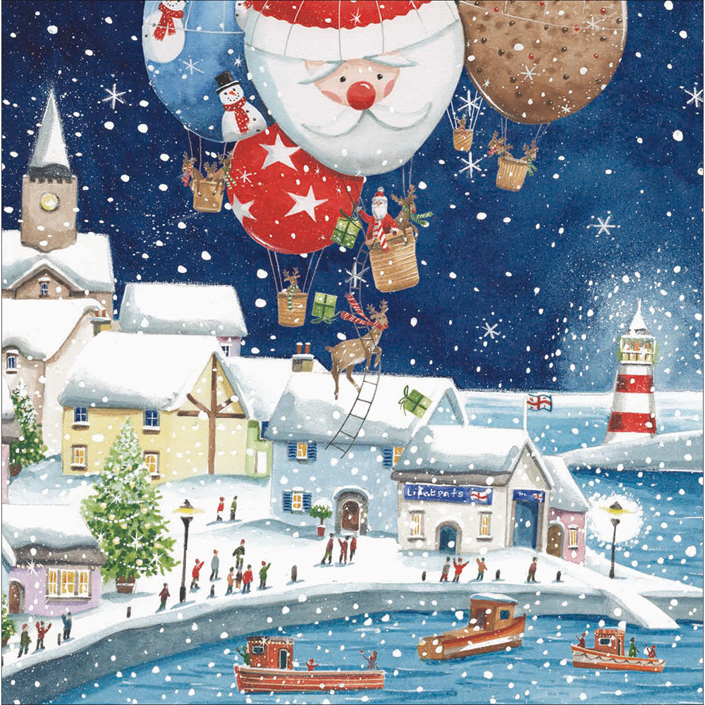RNLI Lifeboats Charity Christmas Card Box Of 20 - 2026 By Penny Black