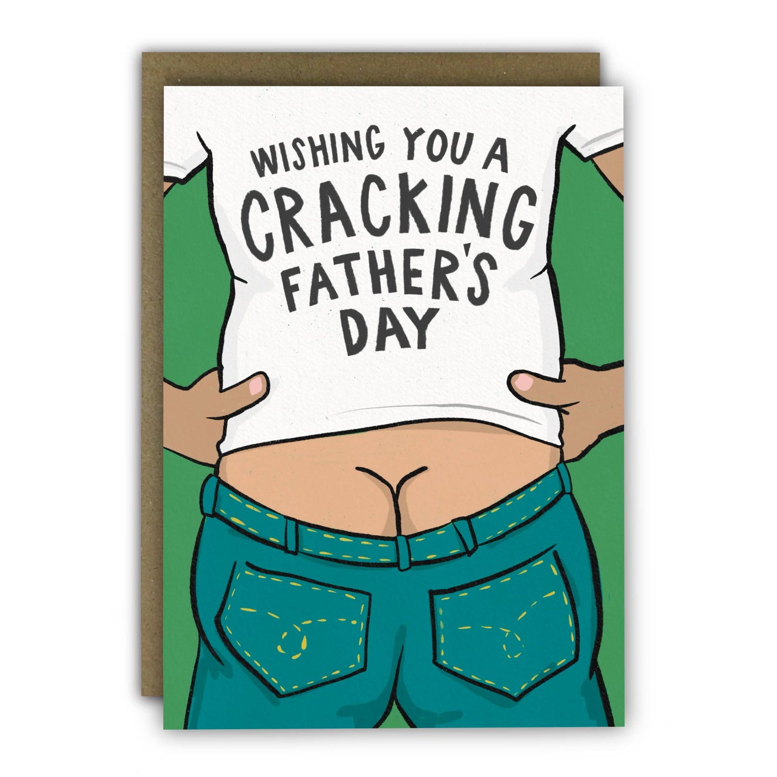 Cracking Father’s Day Bare Bum Card by penny black