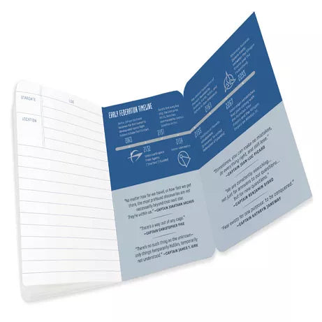 Star Trek Captain's Log Pocket Notebook By Penny Black