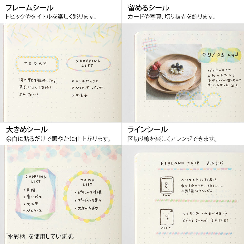 Yuru Log Decoration Stickers Set - My Life By Penny Black