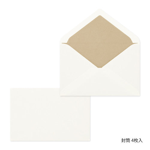Midori Letter Set 914 - Giving Color Of White By Penny Black