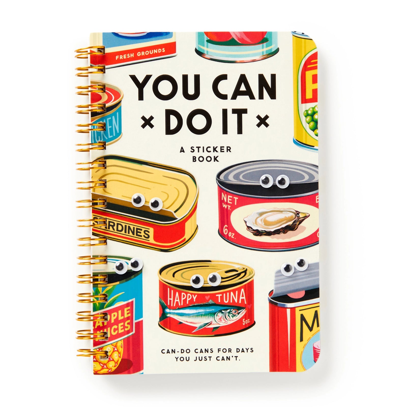 You Can Do It Googly Eyes Sticker Book By Penny Black