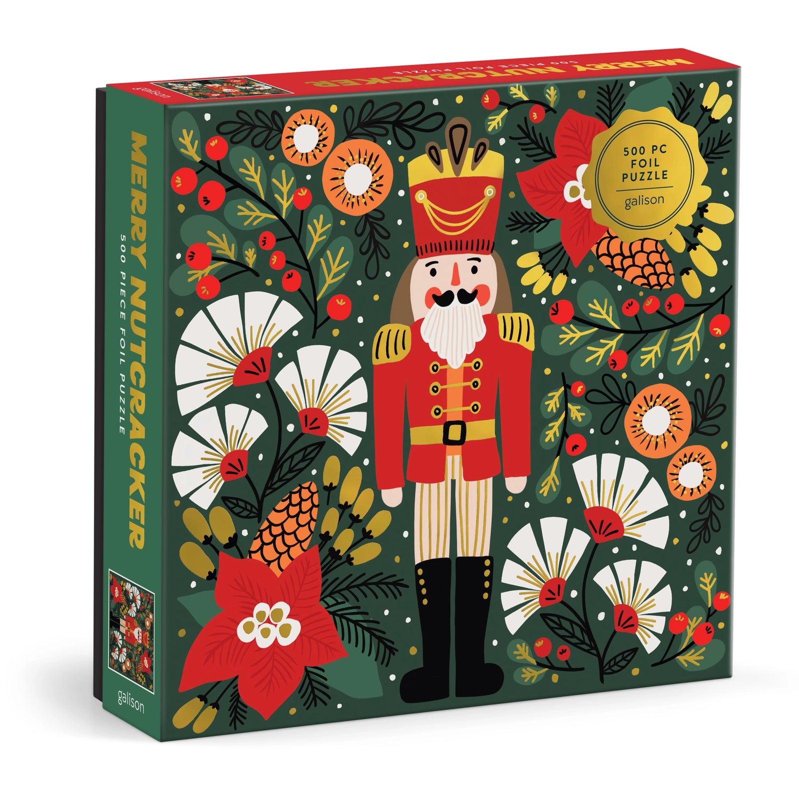 Merry Nutcracker Christmas Jigsaw Puzzle 500 Pcs By Penny Black