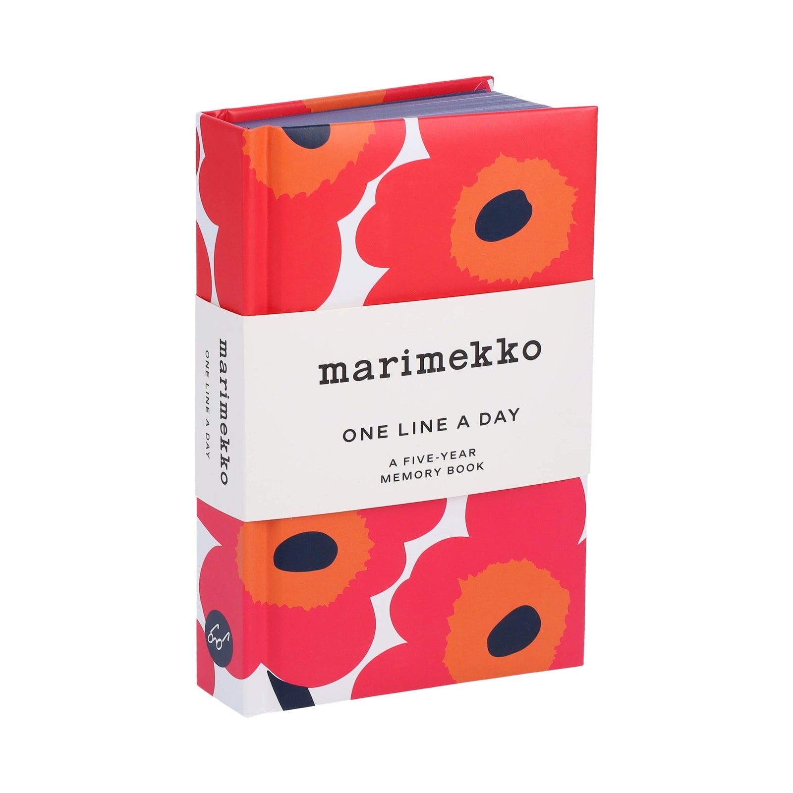 Marimekko Red Unikko One Line A Day Five Year Memory Journal By Penny Black