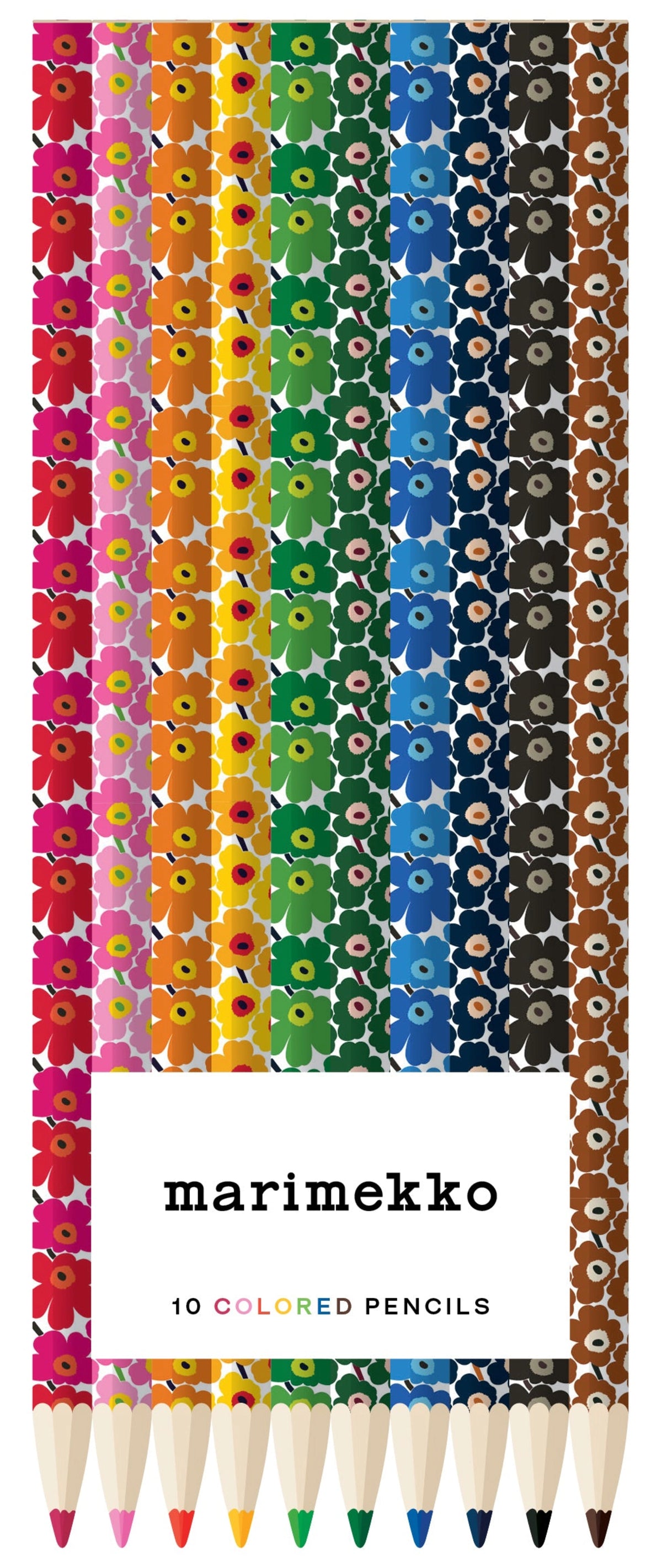 Marimekko Coloured Pencils Gift Set By Penny Black