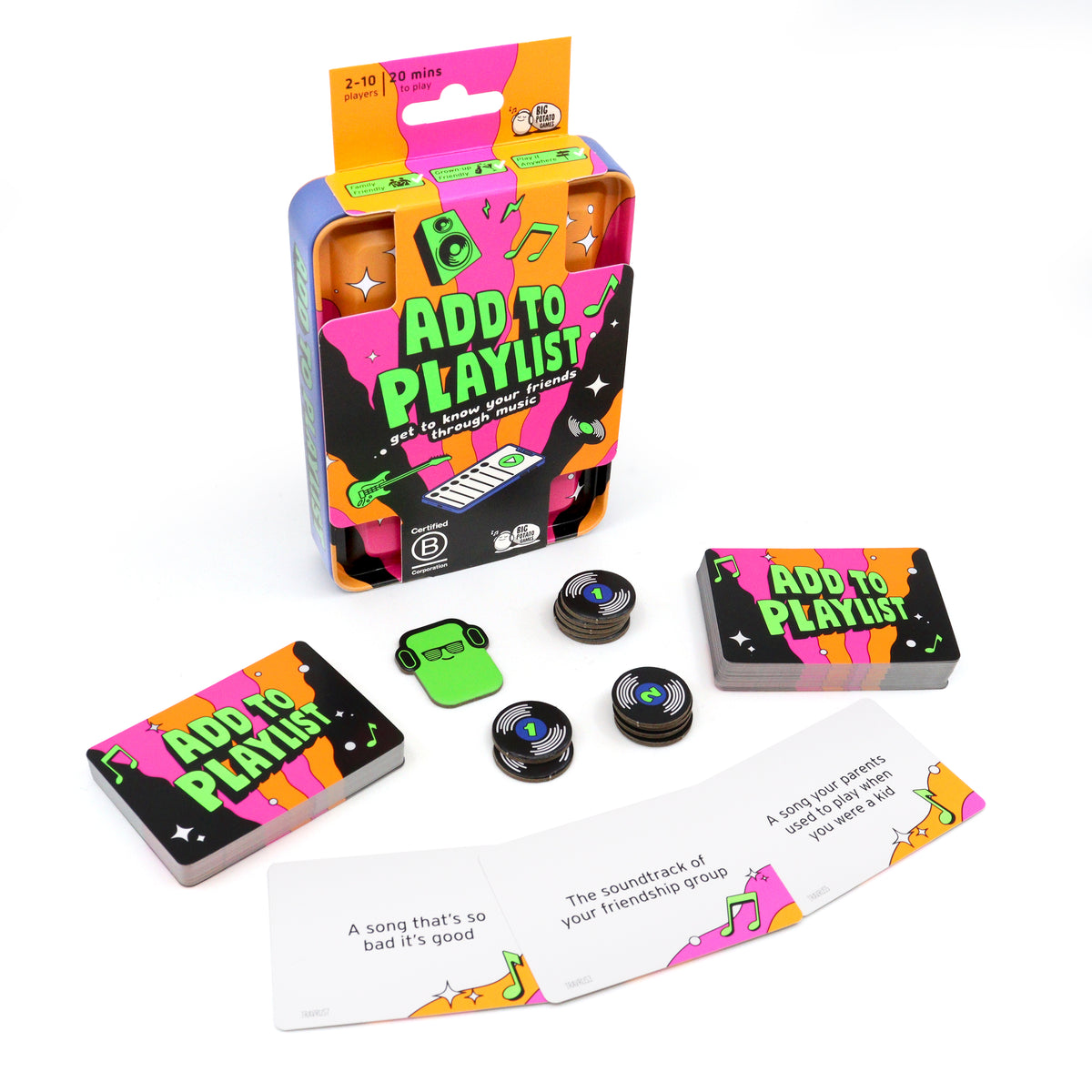 Add To Playlist Travel Game By Penny Black