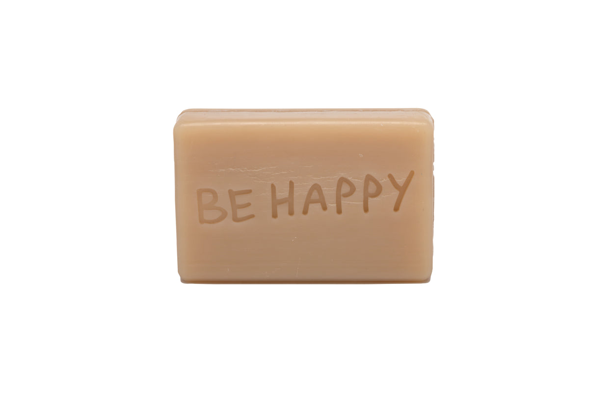 Plant-Based Cold Pressed Soap Bar  - Be Happy by arthouse unlimited at penny black