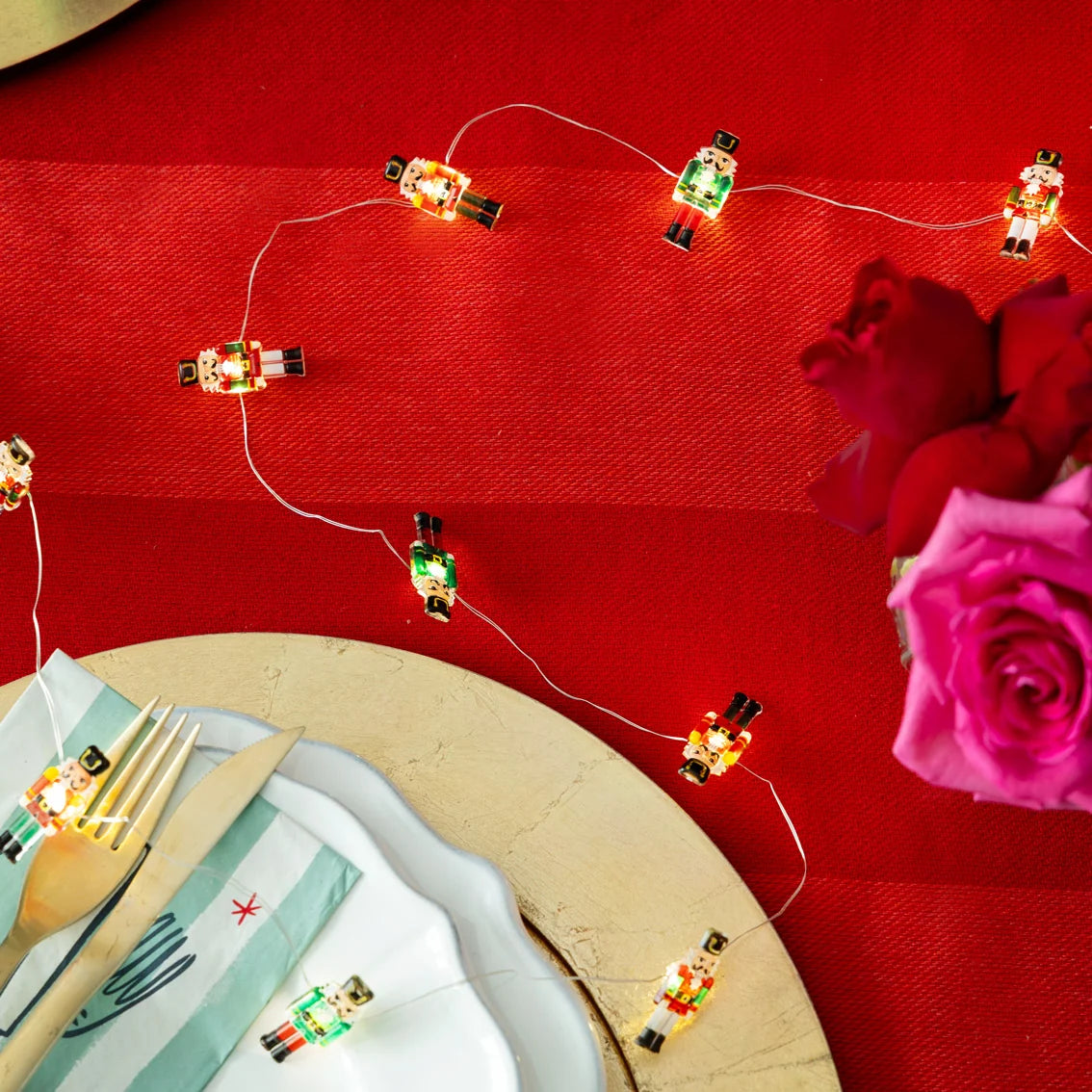 Christmas Nutcracker LED String Lights 3m By Penny Black