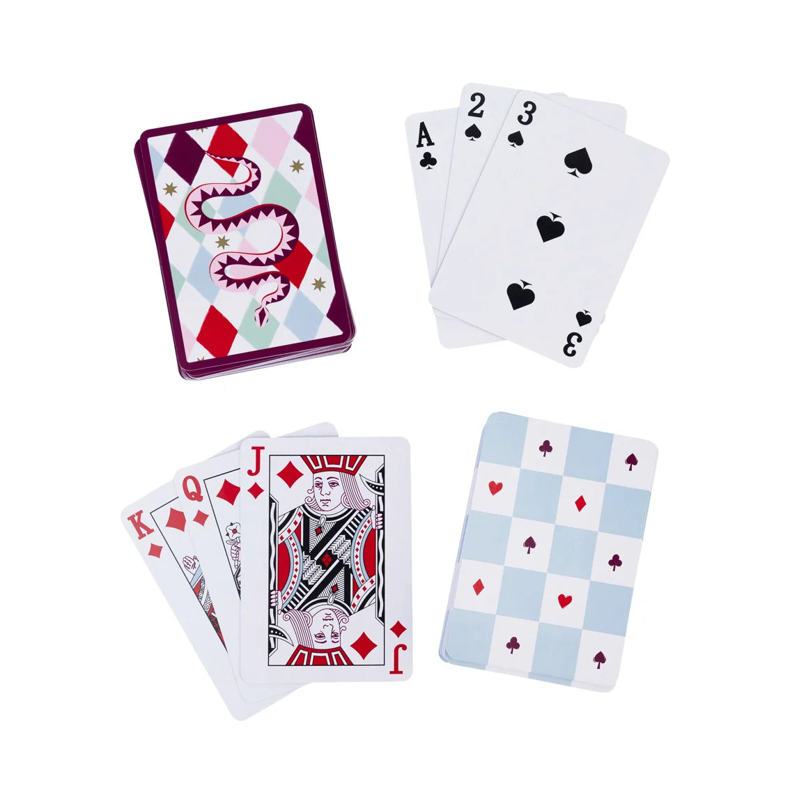 Bonne Chance Double Deck Of Playing Cards Set By Penny Black