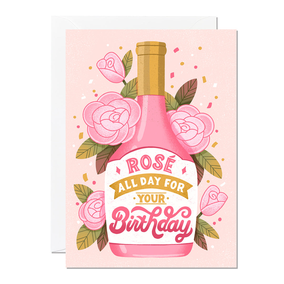 Rose All Day For Your Birthday Card By Penny Black