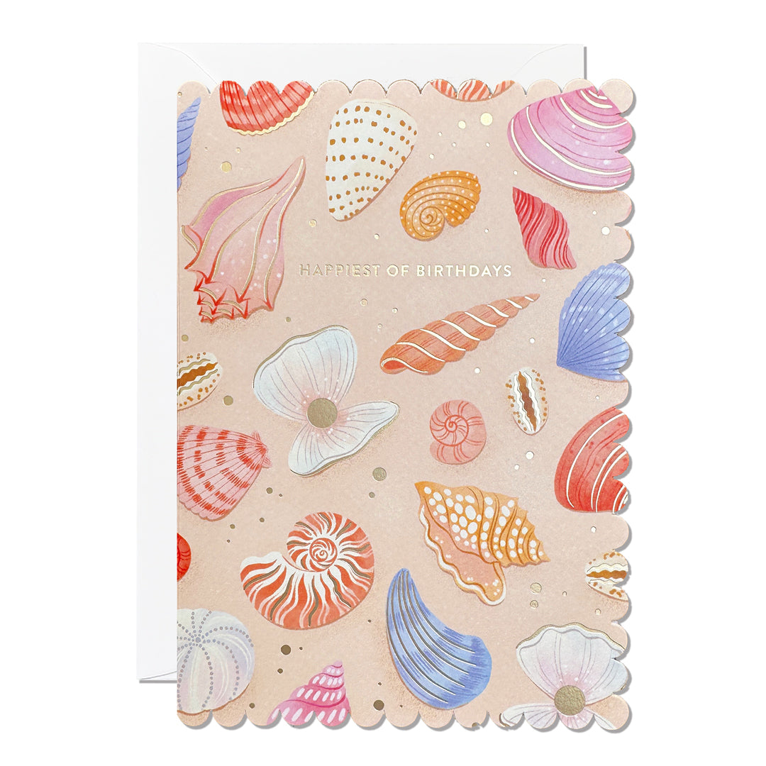 Seashells On The Beach Birthday Card By Penny Black