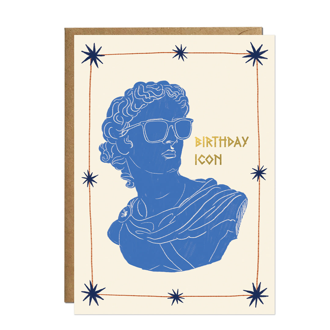 Icon Stars Birthday Card By Penny Black
