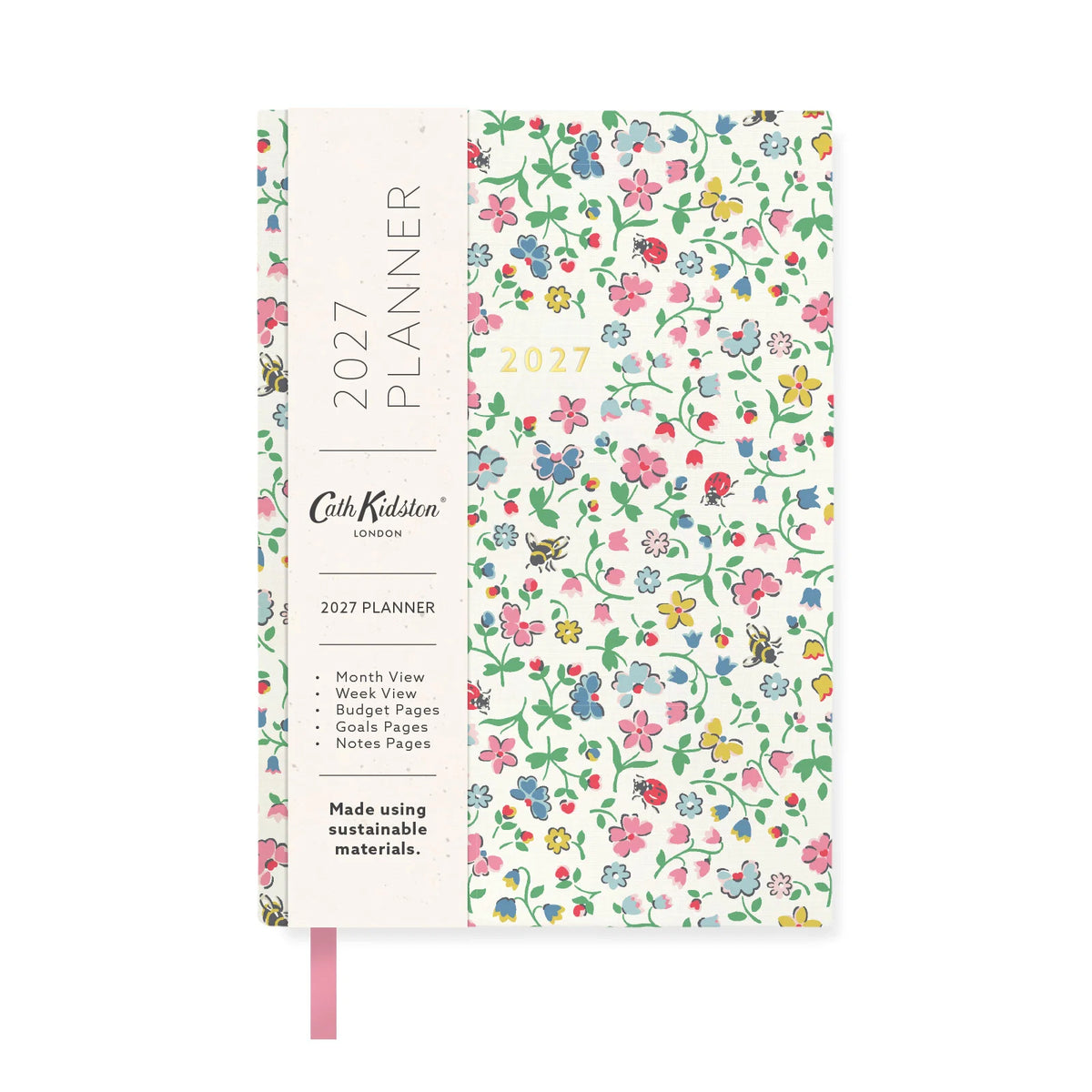 Cath Kidston Bee & Flowers A6 2027 Diary By Penny Black