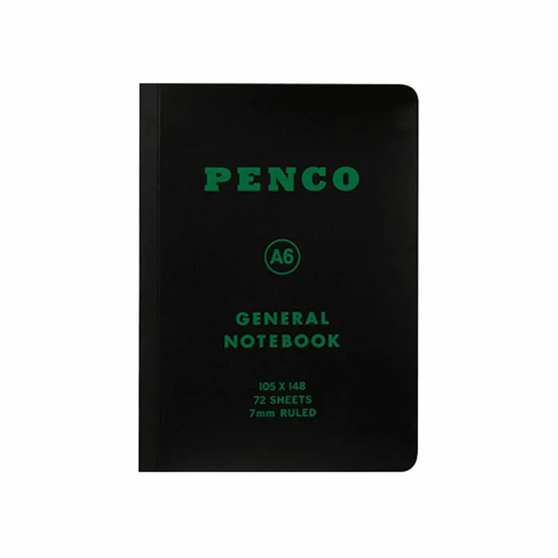 Penco Soft PP A6 Ruled Notebook By Penny Black