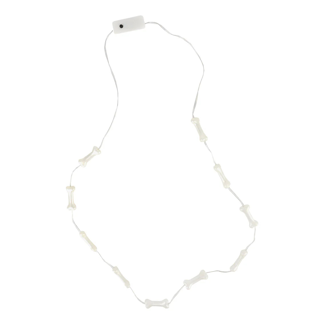 Calamity Coco Bone Light Up LED Halloween Necklace By Penny Black