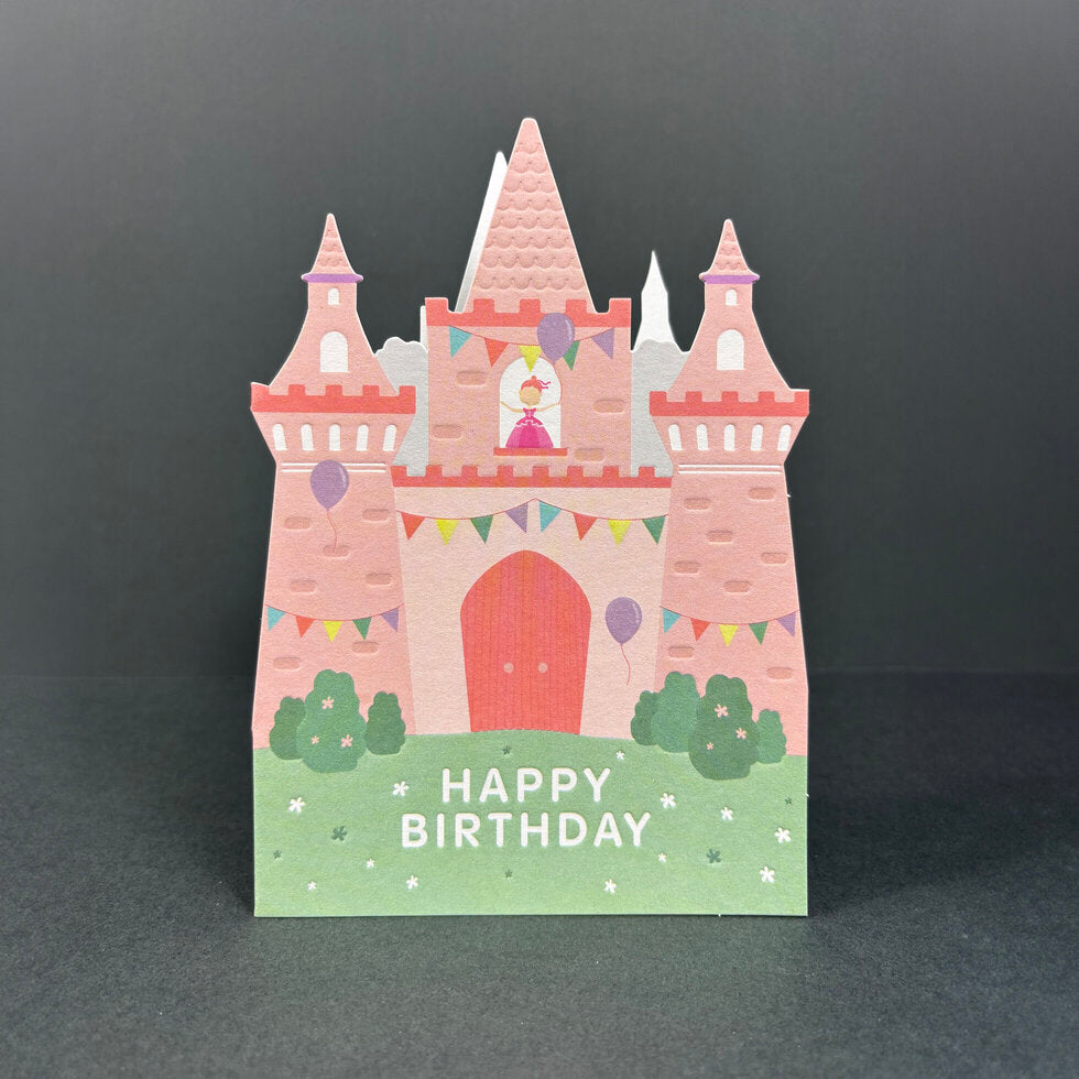 Pink Princess Die-Cut Birthday Card By Penny Black