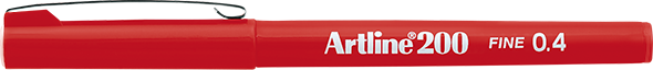 Artline 200 Fineliner Pen 0.4mm