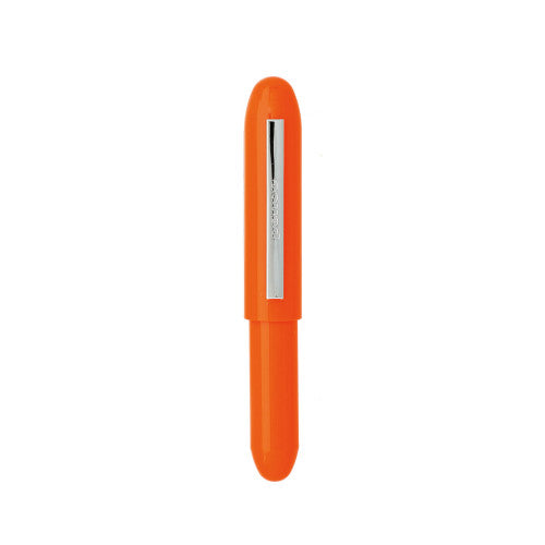 Penco Bullet Ballpoint Pen Light By Penny Black in orange