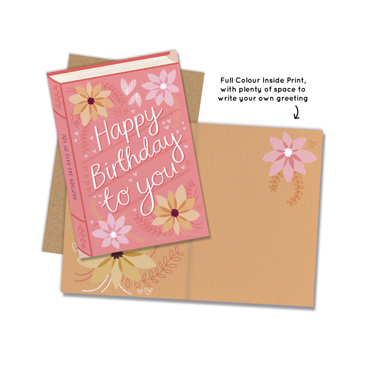 Happy Birthday To You Book Themed Card By Penny Black