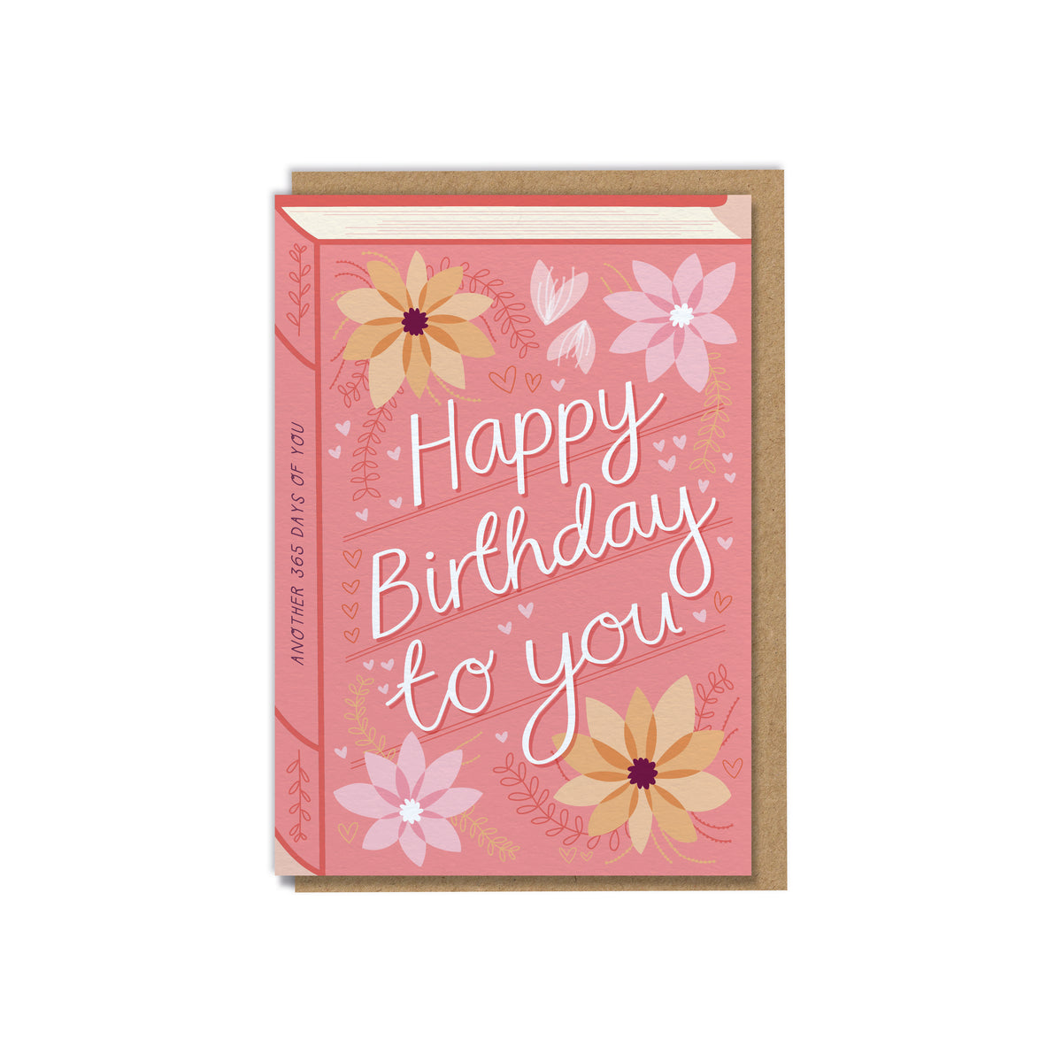 Happy Birthday To You Book Themed Card By Penny Black
