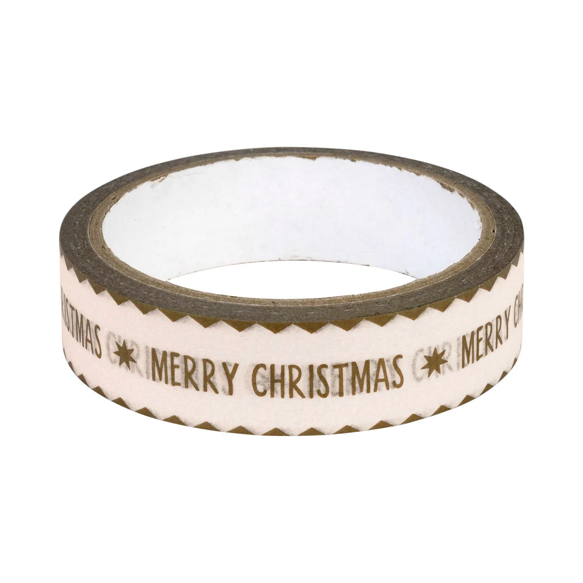 Gilded Merry Christmas Paper Tape Roll - 20m By Penny Black