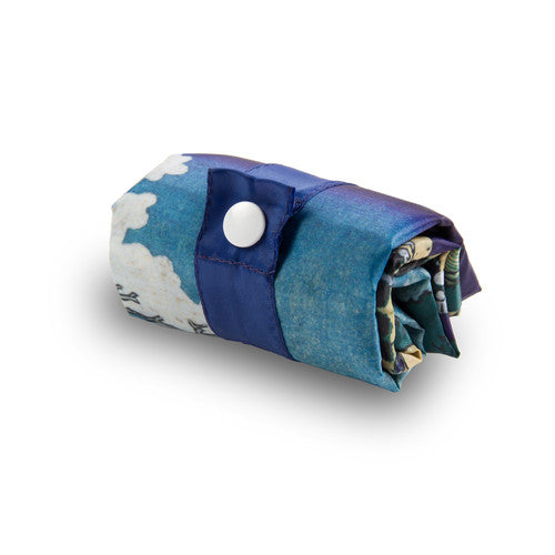 Katsushika Hokusai Fuji From Gotenyama LOQI Recycled Shopping Bag In Pouch By Penny Black